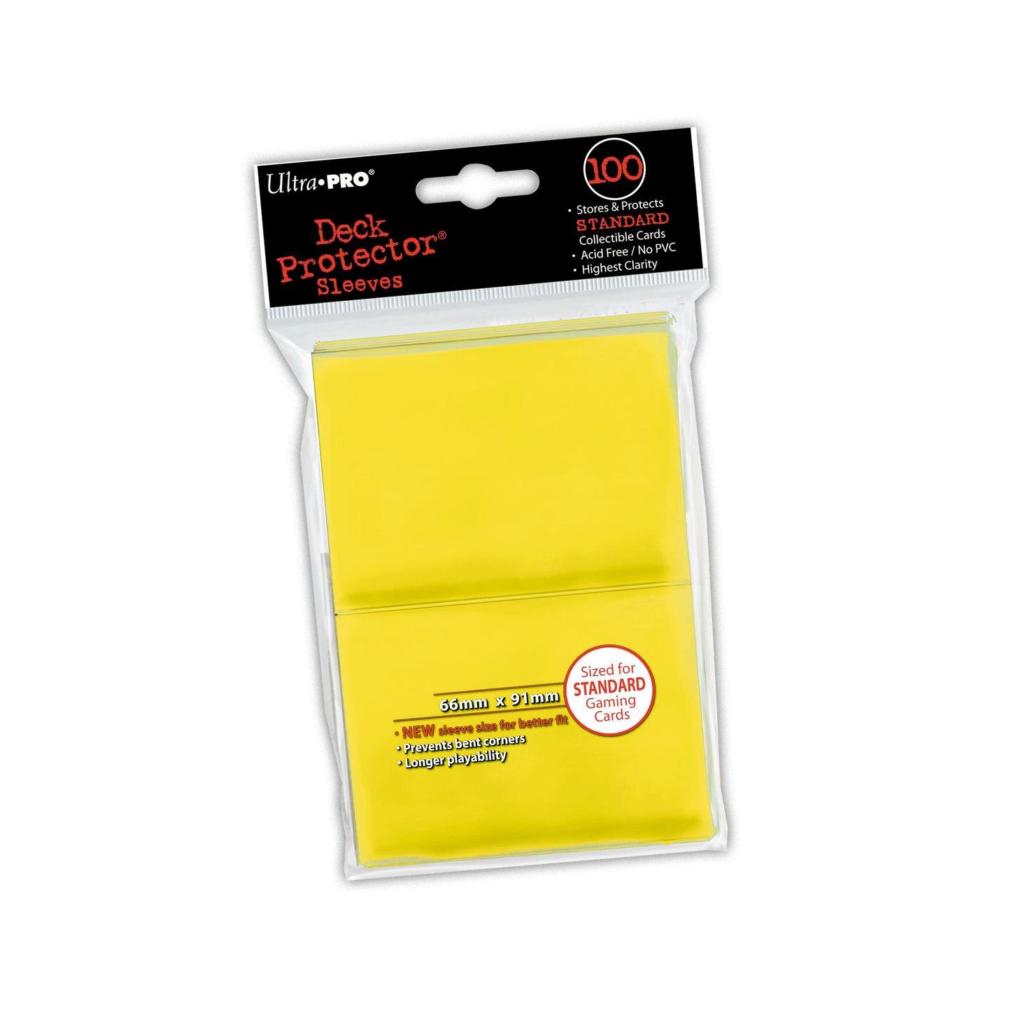 50 Sleeves Ultra Pro - Jaune