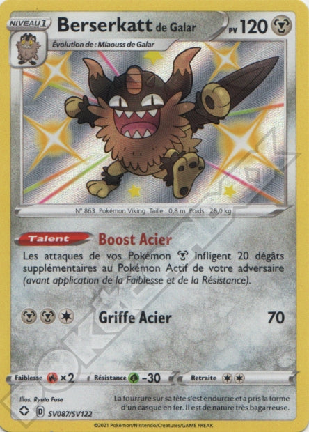 SV087/SV122 Berserkatt de Galar