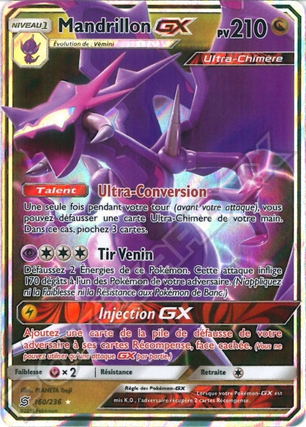 160/236 Mandrillon-GX