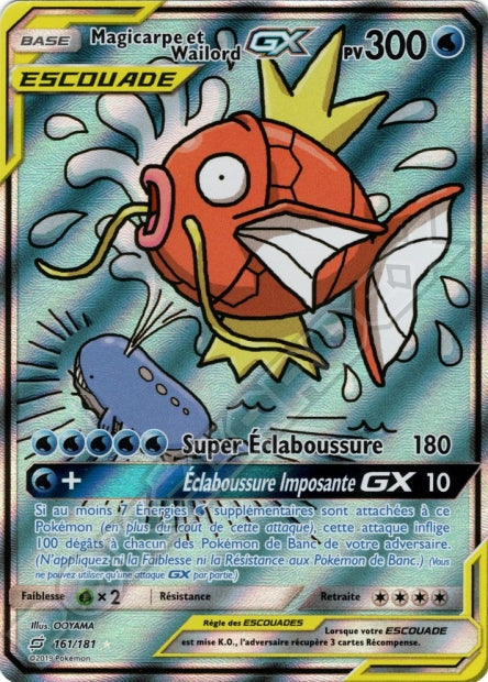 161/181 Magicarpe et Wailord-GX