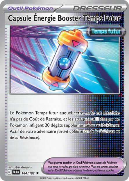 164/182 Capsule Énergie Booster Temps Futur