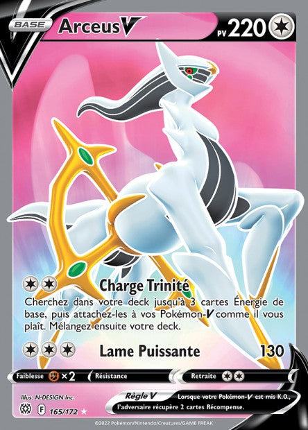 165/172 Arceus V