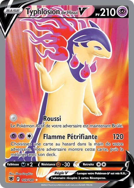 169/189 Typhlosion de Hisui-V