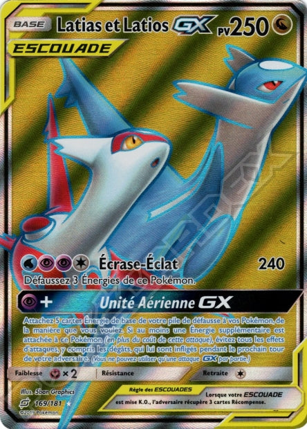 169/181 Latias et Latios-GX