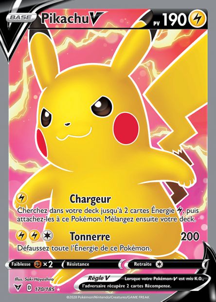 170/185 Pikachu-V