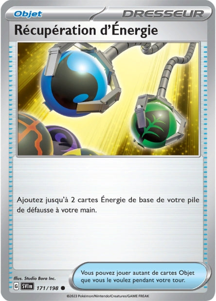 171/198 Récupération d'Energie