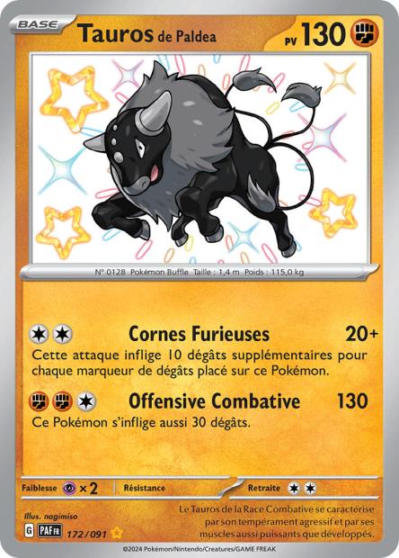 172/091 Tauros de Paldéa