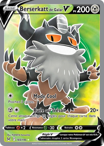 183/196 Berserkatt de Galar-V