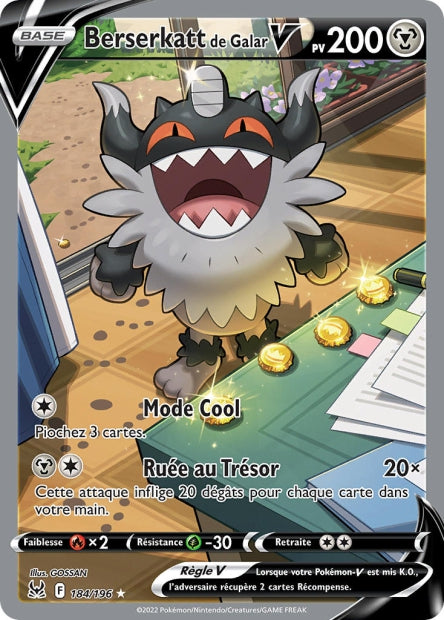 184/196 Berserkatt de Galar-V Alternative