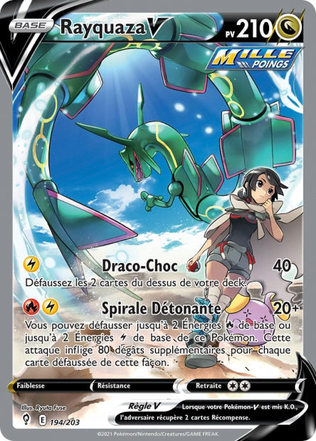 194/203 Rayquaza V Alternative