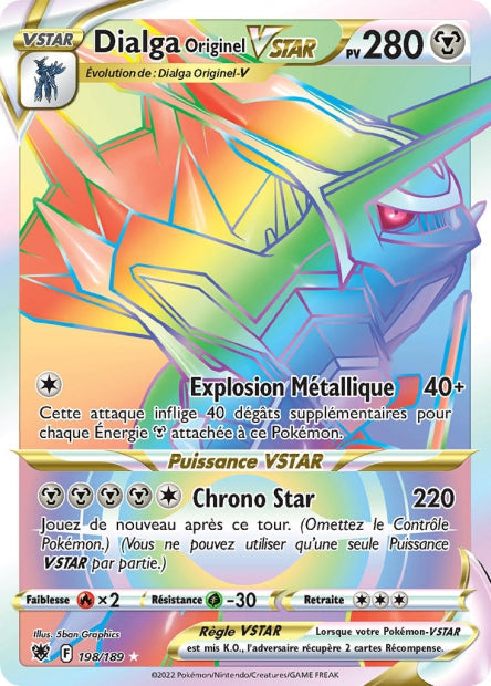 198/189 Dialga Forme Originelle-VSTAR