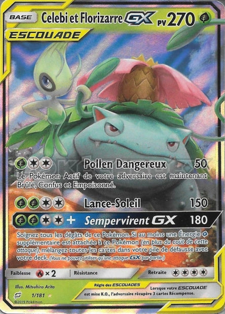 001/181 Celebi et Florizarre GX