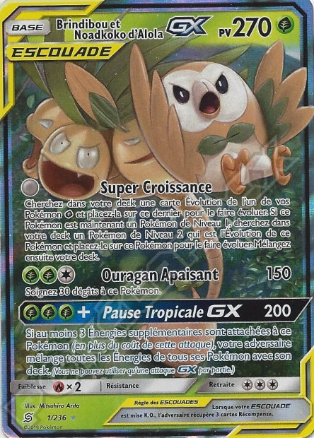 001/236 Brindibou et Noadkoko d'Alola GX