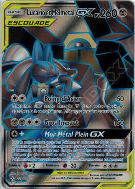 203/214 Lucario et Melmetal-GX