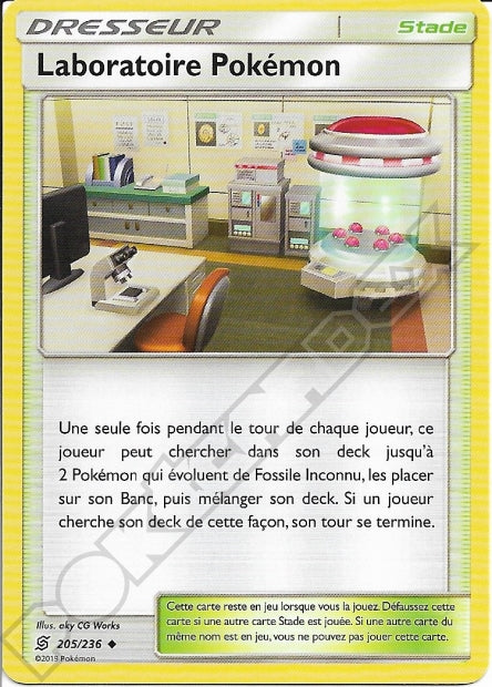 205/236 Laboratoire Pokémon