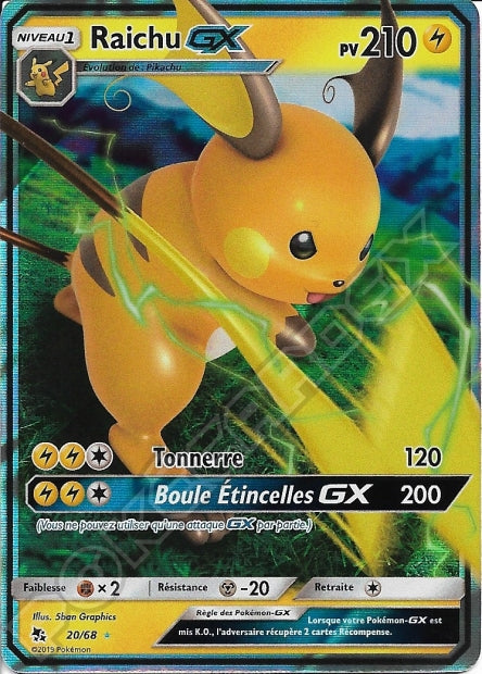 020/068 Raichu-GX