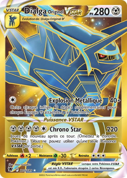 210/189 Dialga Forme Originelle-VSTAR