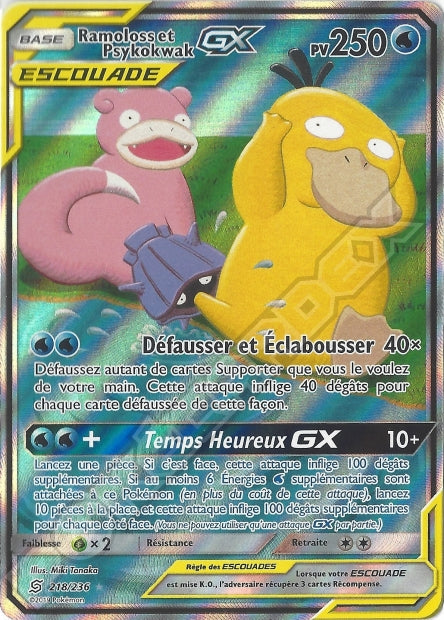 218/236 Ramoloss et Psykokwak-GX