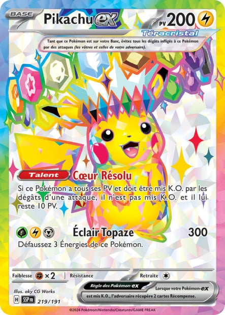 219/191 Pikachu ex