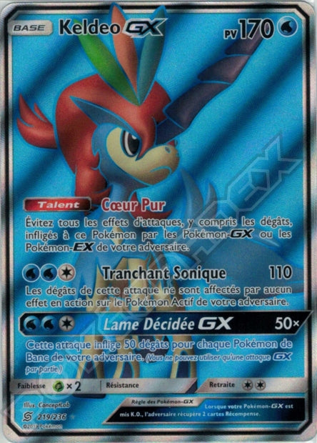 219/236 Keldeo-GX