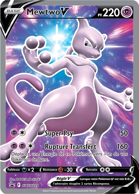 SWSH229 Mewtwo V