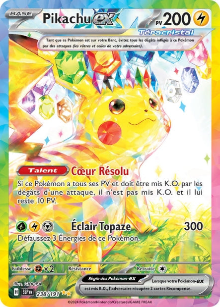 238/191 Pikachu ex