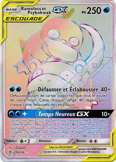 239/236 Ramoloss et Psykokwak-GX