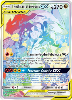 259/236 Reshiram et Zekrom-GX