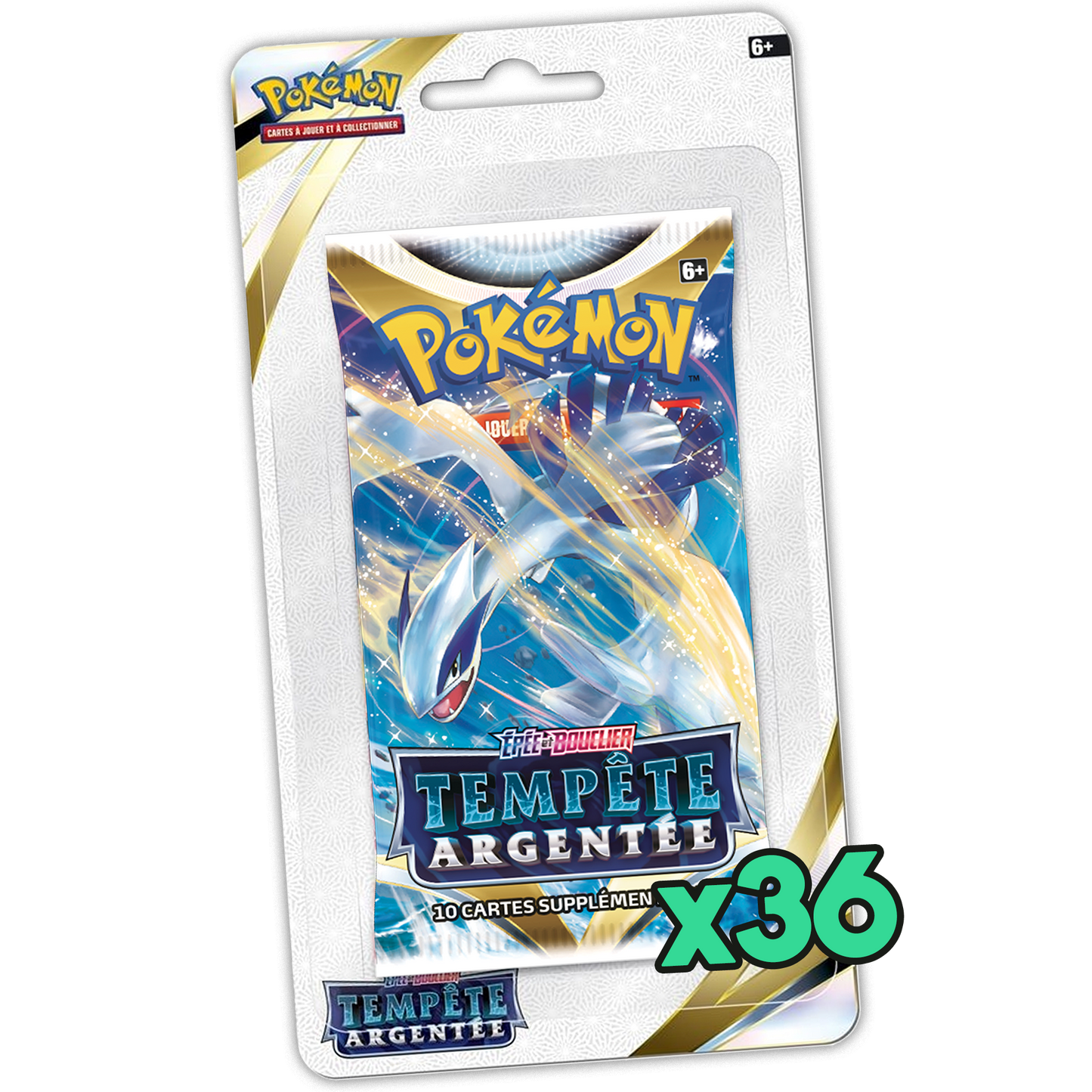 Case Booster sous Blister EB12 x36 - Tempête Argentée [FR]