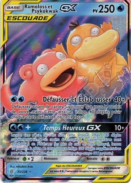 035/236 Ramoloss et Psykokwak-GX