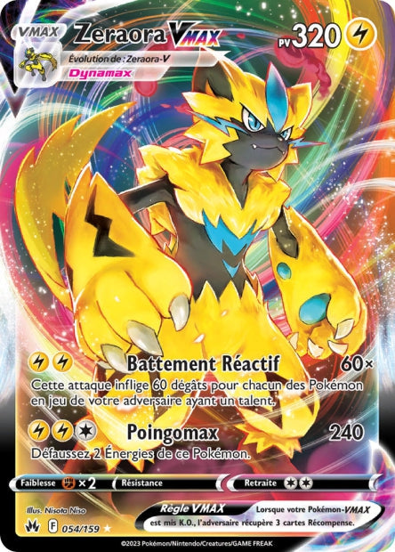 054/159 Zeraora-VMAX