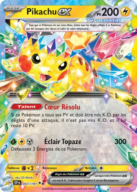 057/191 Pikachu ex