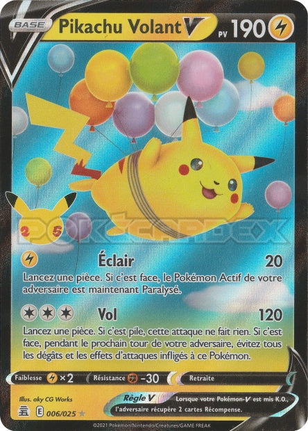 006/025 Pikachu Volant V