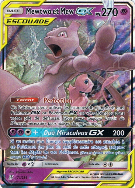 071/236 Mewtwo et Mew-GX