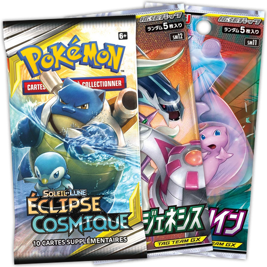 3 x Boosters Eclipse Cosmique Vs Alter Genesis / Miracle Twin [FR] [JAP]