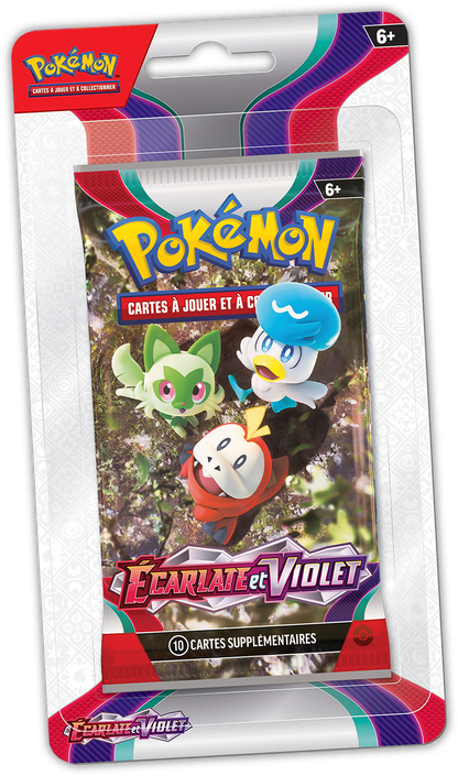 [ARTSET] Boosters Blister - EV01 - Ecarlate et Violet [FR]