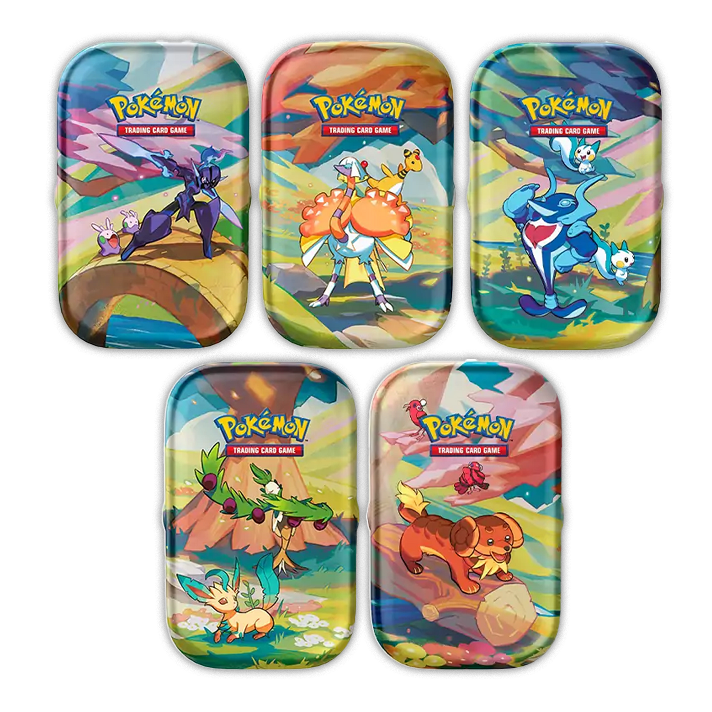 Lot de 5 Mini Tins Vibrant de Paldea [FR]