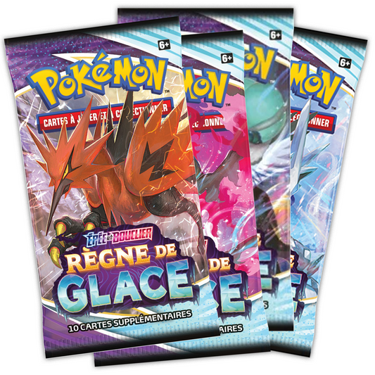 4 x Booster Règne de Glace [FR]