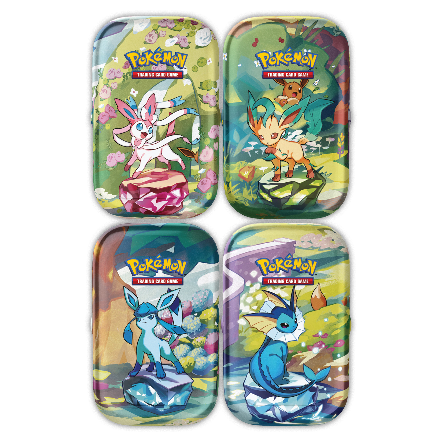 Lot de 4 Mini Tins Evolutions Prismatiques [FR]