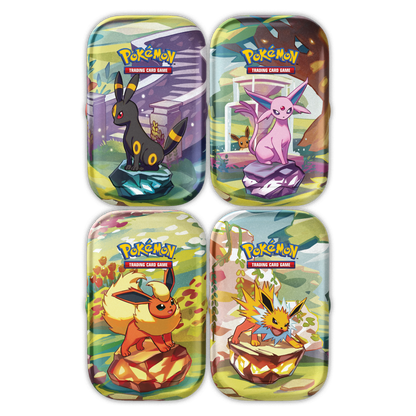 Lot de 4 Mini Tins Evolutions Prismatiques [FR]