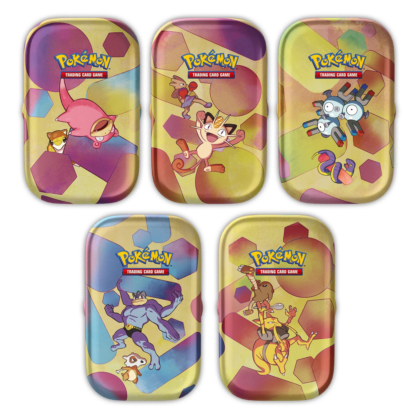 Lot de 5 Mini Tins Pokémon 151 [FR]