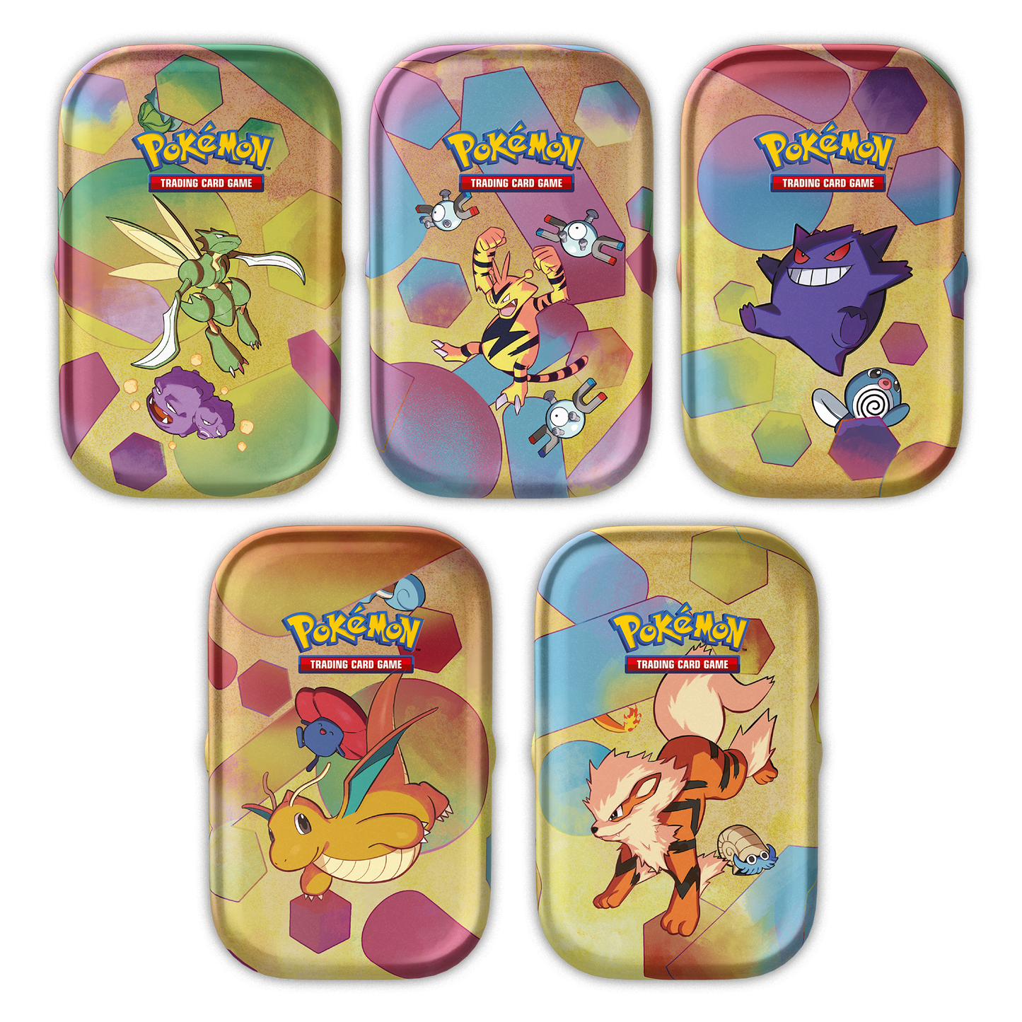 Lot de 5 Mini Tins Pokémon 151 [FR]